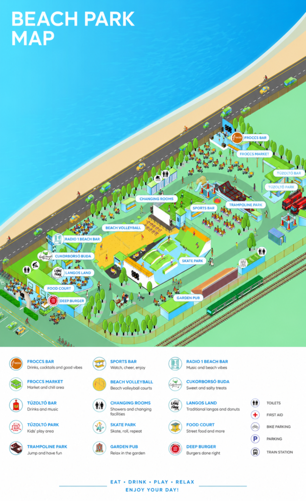 Garden Skate Cup 2026 – Beach Park térkép / venue map